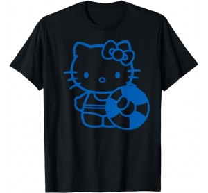 Hello Kitty Blue Summer Swim T-Shirt